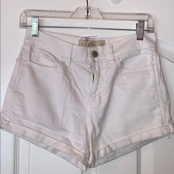 Hollister Girls White Denim Shorts - Picture 1 of 5